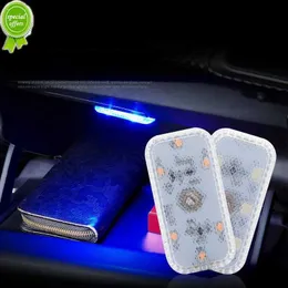 New Car LED Touch Lights Auto Roof Ceiling Reading Lamp Car Wireless Interior Light USB Charging Emergency Lamps For Door Foot Trunk