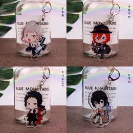 Catsuit Kostüme Anime Bungo Stray Dogs Dazai Osamu Nakahara Chuuya Nakima Atsushi Ryunosuke Schlüsselanhänger Zubehör Cosplay Cartoon Abzeichen