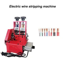 150W Electric Wire Stripping Machine 1.5-18mm Cable Stripper Removing Plastic Rubber From Wire Copper Recycle And Metal Recycle
