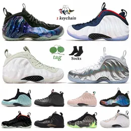 Sapatos de basquete masculino Penny Hardaway ostenta antracite abalone puro platina paranorman ilha quebrada espumas de backboard um tênis de homens de homens