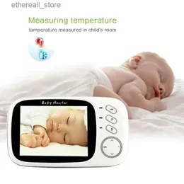 Babyphones VB603 2.4G Wireless Video Babyphone mit 3,2 Zoll LCD 2-Wege-Audio-Talk Nachtsicht-Überwachungskamera Babysitter Q231107