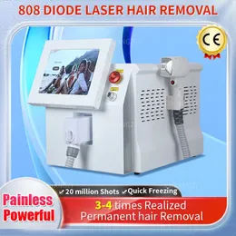 Multi-Functional Beauty Equipment New Portable Diode Machine Platinum 3 Wavelength 755 808 1064nm Body Surface Hair Removal Machine