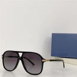 Occhiali da sole pilota dal nuovo design alla moda 1455S montatura in acetato stile semplice e popolare versatile occhiali da sole con protezione UV400 per esterni