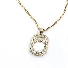 Французская мода, роскошное женское расширенное золотое ожерелье, восьмиугольная жемчужина, Lnlaid, матовая нижняя подвеска, универсальный женский дизайн, ювелирные изделия, высокое качество, очаровательное медное ожерелье