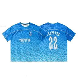 Men's T-Shirts Trapstar London T-Shirt Short Sleeve 1 Football T Shirt Men Women EU Size Haikyuu Parkas Stranger Things Tidal flow design YT5336