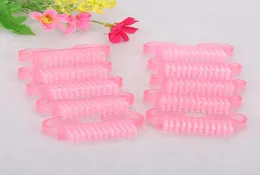 Nail Art Dust Cleaning Brush Plastic Handle DIY Pedicure Manicure Nail Cleaning Scrubbing Brushes Tools RRA9531065745