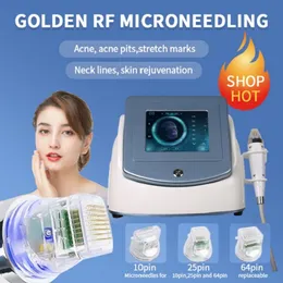 RF Equipment Microneedle Fractional Micro-Needle Beauty Machine Skin Acne Scars Stretch Marks Removal Equipment