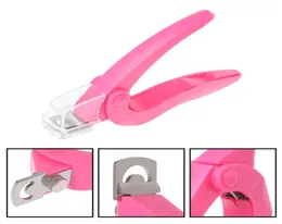 NA069 Fake Manicure Scissors Edge Nail Art Manicure Acrylic Gel False Nail Tips Clipper Cutter Luxury rostfritt stål Huvud Naglar S3539386