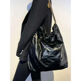 10a Tote Påsar Designers Chain Shoulder Purse Women CC 22 Bag Leather Hobo Large 42 CM Handväska Bag Shopping Luxury Hucket Black Calfskin Quilted Black Fashion5