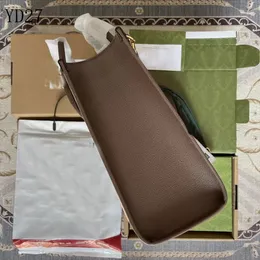 Projektant Luksusowa wysokiej jakości torba na zakupy torebka na ramię kolorowe płótno skóra Podróż Essential Table 678839