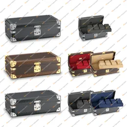Lvity Bagex Designe Fudicury Bag Coffret 8 Watch Case Storage Box Cosmetic Commetic Jewelry Box Bead Bag Bag أعلى مرآة جودة M20039 N48226 M20016 حقيبة محفظة