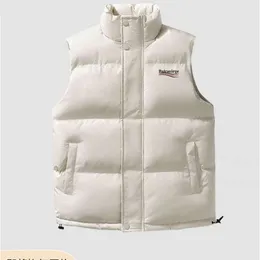 Designer Balansiaga Män och kvinnors västens höst- och vinterutkläder väst ner Vest Pares jacka Trend Balencaigaity White 23SS