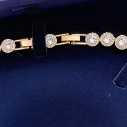 Halskette Moissanit Angelic Legierung AAA Anhänger Momente Damen für Fit Charms Perlen Armbänder Roségold Schmuck 227 Annajewel