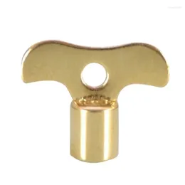 Kitchen Faucets 10pcs Square Socket Brass Radiator Keys Plumbing Bleeding Key Water Tap For Air Valves Tool 7mm Hole