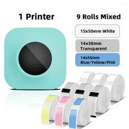 Tragbarer Etikettendrucker Phomemo Q30S Mini Thermal Selbstklebender Aufkleber Drahtlose Verbindung Impresora Portatil