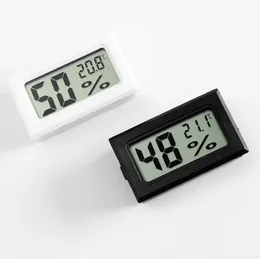 Part Favor Mini Digital LCD Miljö Termometer Hygrometer Fuktighet Temperaturmätare Kylskåp Temp Tester Exakt sensor Q33