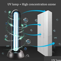 Ultraviolet Disinfection Lamp Germicidal Light 38W Uv Quartz Sterilizer Bb Household Traviolet Lamps Uvc Drop Delivery Home Garden Su Dhlxi