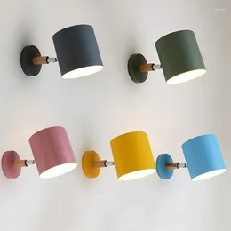 Wandlamp Macaron Creatief Huis Woonkamer Bank Achtergrond Ingang Gangpad Gang Nachtkastje