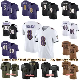 Lamar Jackson Roquan Smith Odell Beckham Jr Football Jersey 14 Kyle Hamilton Zay Flowers Rashod Justin Tucker Marlon Humphrey JK Dobbins Baltimores Raven Boyle