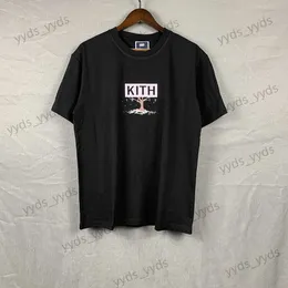 Herr t-shirts hip hop high street casual rund nacke kort ärm tee gata överdimensionerad bred tall t-shirt för unga män t230404