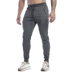 Yoga Outfit lu short Fitness Sweat Pants Compression Men Casual Soft Sport Jogging Running Trousers Outdoor Basketball Training Long