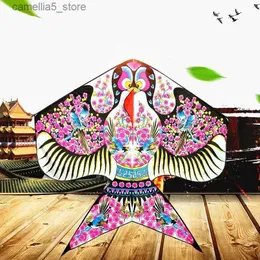 Kite Accessories Swallow Kite flying toys for children kites line children's toy kit wholesale trilobite kite Wind power plant koi kite flying Q231104