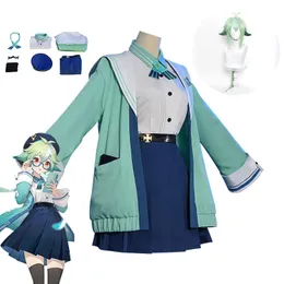 Thema Kostüm Saccharose Rollenspiel Kostüm Perücke Genshin Impact ONEPLUS Damen Cute JK Uniform Game Set 230404