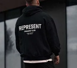 Yeni Erkek Hoodies Sweatshirts Tasarımcı Mektup Niş Moda Marka Vahşi Sıradan Amerikan Gevşek Çift Kapüşonlu Kazak Ceket Giysileri Erkek Kadın Hoodie Ovo Hoodie