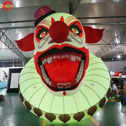 Outdoor Activities Halloween Decoration Advertising Inflatable Clowns Circus Props Bloody Inflatable Clown Head for Sale