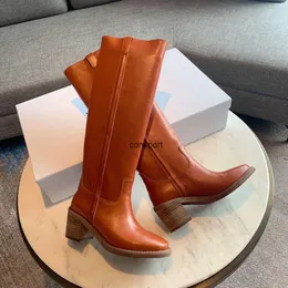 مصمم أحذية نسائية Isabel Marant Seenia Leather Boots Calfskin Leather Boots عالية الكعب 6.5 سم كعب مرتفع