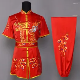 민족 의류 성인과 어린이 단축 자수 스팽글 스팽글 chuan wu 무술 타이치 유니폼 wushu suits ff3777