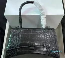 Bolsa de designer de designer luxúrio, senhoras de moda, bolsa de ombro de moda carteira crocodilo na lua diagonal bolsas de noite opções de cor opções