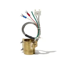 Пять проводов нагреватель нагревателя латунной группы Электрический нагревательный кольцо Медный ствол 40*60 мм 40*70 мм/42*30 мм-70 мм/45x30 мм.
