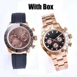 Luxury watch men Automatic Mechanical watches Sapphire Glass 40MM Stainless Steel sky blue Dial Solid Clasp Super luminous Waterproof Movement wristwatches