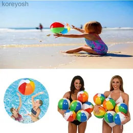 Kitchens Play Food 3Pcs Colorful Inflatable Beach Ball Toy Swimming Pool Game Outdoor Children Pool Play Ball Summer Water Game Sports Toy For KidsL231104