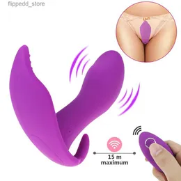 Altri articoli per massaggi Indossare vibratore vibratore Giocattolo del sesso per le donne Orgasmo Masturbatore Punto G Clitoride Stimolare Mutandine telecomandate Vibratori Giocattoli per adulti Q231104