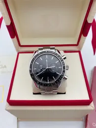 男性用腕時計 2023 新しいメンズオメガ腕時計直径すべてのダイヤルワーククォーツ時計トップの高級ブランド BREI a8