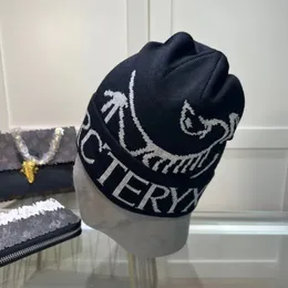 مصمم قبعة قبعة قبعة Kull Cap Winter Usisex Cashmere Letters غير الرسمي قبعات متماسكة في الهواء الطلق 7 لون جيد جدًا