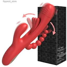 Otros artículos de masaje Potente vibrador de palmaditas de conejo para mujeres Estimulador de clítoris de pezón Vaginal Punto G Vibrador Masturbador femenino Juguete sexual para adultos Q231104