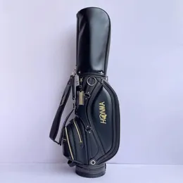 Sacca da golf Sacca da golf standard in pelle di alligatore Handy Borsa da club da uomo Honma