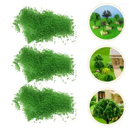 Flores decorativas Fake Lawn Material Cenário Basing Artificial Moss Powder Realistic Tree Layout Decor Scatter