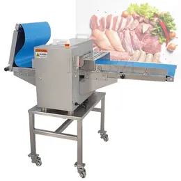 Commercial Fully Automatic Electric Vegetable Meat Slicer Cutting Machine For Slicing Dicing Cutter Cube Strip