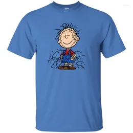 Męskie koszule THE PEN PEN PIN PIGPEN My Dirty Cartoon - G200 T -shirt Crew K Short Sves Cotton Tops Ubranie