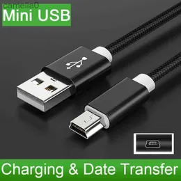 كابلات الهاتف الخليوي Mini USB Mini USB إلى USB نقل البيانات السريعة كبل الشاحن لـ MP3 MP4 Player Car DVR GPS Digital HDD Cordl231104