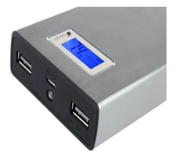12000mAh Power Bank Easy Portable Charger Battery Batterie Extern 18650 Pover LED Light3526278