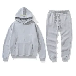 Designer Letter Tracksuits With Logo On the Chest Par Hooded Sweaters Pants Suit Plus Size