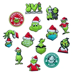 Christmas Croc Charms 100pcs Bundle Mixture Batch Sharms for Wristband Bracelet Party Favors Favors