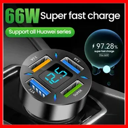 66W USB Type C Charger in Car for Phone Fast Charging PD USB C Car Phone Charger Adapter for iPhone Huawei Samsung Xiaomi Car-Charge Charger Car Charging Charge Charge