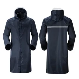 Raincoats thick 210D Oxford raincoat hooded men's and women's fist raincoat outdoor garden picnic raincoat 230404