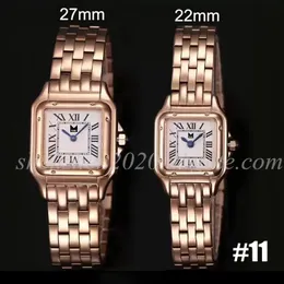 5STYLESファッション女性のステンレス鋼の時計腕時計時計22*30cm/27*37mm